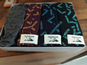七匹狼男士高端内裤男纯棉宽松平角全棉抗菌大码中老年爸爸四角短裤衩男 纯棉抗菌宽松吸汗透气-礼盒装 4条 2XL (腰围2.6-2.7尺 140-160斤) 实拍图