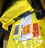 利得平口垃圾袋100只单面0.8丝黑色50cm*60cm家用办公厨房大号塑料袋 实拍图