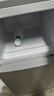 志高（CHIGO）小冰箱迷你小型家用冷藏冷冻两用宿舍出租房用双门办公室电冰箱节能省电 【一级能效】98L银色【三天约一度电】 实拍图