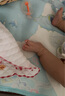 babycare抗菌婴儿凉席宝宝透气吸汗婴儿床冰丝席儿童幼儿园可水洗 【抑菌冰丝】鲸鱼喷泉 65*120CM 实拍图