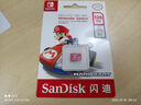 闪迪（SanDisk）128GB TF（MicroSD）内存卡 U3 4K 游戏存储卡 读速100MB/s 任天堂Switch授权 马里奥赛车主题款 实拍图