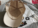 回力鸭舌帽女2025新款帽子深顶宽帽檐大头围棒球帽显脸小防晒帽遮阳帽 米白色 实拍图