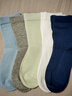松山棉店儿童袜子男女童A类全网眼夏季薄款透气棉柔亲肤低筒袜 中筒-深蓝+灰+浅蓝+浅绿+白 5双 均码 （16-18cm） 实拍图