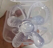 奇乐童曼哈顿手抓球牙胶 婴儿口欲期3-6个月防吃手 食品级安抚磨牙咬胶 【花瓣】透明+收纳盒 1只装 实拍图
