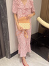 GUSKI包包女包奢侈品牌斜挎包女2025新款高级感单肩包送老婆生日礼物女 杏色【Apricot】 法国高端品牌实用送老婆送闺蜜 实拍图