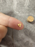 御邪黄金三角散珠DIY手工串珠手链项链手串隔珠配饰中秋节礼物 黄金三角珠:约0.045g 实拍图