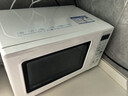 美的（Midea）变频小清新微波炉 液晶屏幕 磨砂面板 小型20L家用 匠心工艺（PM2002） 实拍图