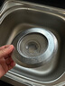 下水道厨房水槽垃圾过滤网洗菜盆水池不锈钢提笼地漏头发防堵神器 升级通用款1个装11.3cm通用型 实拍图