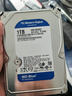 西部数据（WD）台式机械硬盘 WD Blue 西数蓝盘 1TB 5400转 64MB SATA CMR垂直 电脑硬盘 3.5英寸 WD10EARZ 实拍图