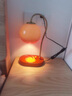 蛮丂中古香薰融蜡灯无火高颜值生日礼物卧室氛围灯复古床头台灯可调光 渐变款实木融烛灯 暖光无极调光 实拍图