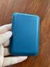 磁吸手机卡包苹果安卓华为小米放卡皮钱包简约卡套MagSafe 橙色 Magsafe皮革皮套【超强磁吸/双排磁款】 实拍图