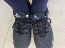 品牌断码25春季新款男鞋防滑软底跑步鞋轻便运动鞋旅游鞋休闲鞋 AD5566全黑 43 实拍图