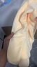 洁丽雅（Grace）A类婴儿浴巾男女宝宝洗澡巾柔软珊瑚绒新生儿用品大毛巾被1*1.2米 实拍图