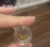 喜上眉梢喜饰黄金古法金珠999足金散珠硬金光面磨砂转运珠路路通圣诞礼物 4mm 重版光珠单颗0.2g 实拍图