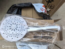 九牧（JOMOO）花洒喷头莲蓬头五功能硅胶净垢手持花洒S175015-2B02-1 实拍图