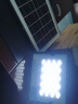 烁室（SUOSHI）太阳能照明灯庭院灯户外防水照明灯家用led高亮感应投光灯路灯 泛光款1000W照约150平-光控+遥控 实拍图