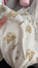 舒贝怡2件装婴儿衣服夏季薄款新生儿连体衣短袖哈衣儿童爬服黄色66CM 实拍图