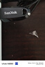 闪迪（SanDisk）128GB USB3.2 U盘 CZ550黑色 安全加密 数据恢复 学习办公电脑车载 小巧便携 高速大容量优盘 实拍图