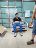 沙发床折叠两用2025新款客厅单人阳台多功能床小户型网红款伸缩床 [可储物]灰色猫爪可储物 总宽1.08m米+床垫（海绵+椰棕） 实拍图