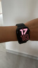 Apple/苹果 Watch Series 10 智能手表GPS款42毫米亮黑色铝金属表壳黑色运动型表带S/M MX1M3CH/B 实拍图