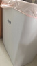 美丽雅垃圾桶大号无盖12L方形白色家用厕所卧室客厅宿舍办公窄缝垃圾桶 实拍图