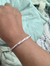 唯一（Winy）莫比乌斯银手镯女纯足银9999实心银饰送妈妈款纪念日生日礼物 实拍图
