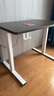 乐歌（Loctek）电动智能升降桌电脑桌站立办公直播家用居家卧室书桌小户型E2S 【E2S】白腿+灰木纹色桌板 1.0*0.6米桌板|非套装配件需另购 实拍图