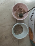 乐优派猫碗陶瓷狗碗猫食盆狗盆宠物碗猫粮碗高脚防打翻猫咪用品 渐变蓝 实拍图