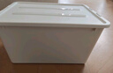 京东京造 MAX系列衣物收纳箱塑料整理带凹槽可叠放外体积80L（58*43*33） 实拍图