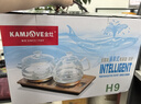 金灶（KAMJOVE）涌泉式自动上水电热水壶 玻璃烧水壶家用智能保温电茶壶茶具电茶炉茶台烧水壶一体 0.8L H9 (20*37cm)竖版按键 实拍图