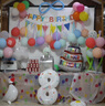 仕彩 白色印花数字气球装饰品儿童生日派对场景布置户外手持拍照道具8 实拍图