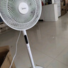 美的（Midea）【品质推荐】七叶轻音柔风电风扇/家用省电落地扇/台式电扇/广角摇头节能宿舍小型风扇 SAE35CA 实拍图
