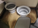 SP SAUCE折叠水桶家用塑料桶便携式户外旅行储水洗车提水桶大号15L 实拍图