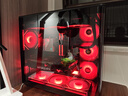 酷冷至尊（CoolerMaster）elite 神殿600 黑色 ATX海景房机箱  一体曲面玻璃 无立柱/支持360水冷/Type-c  实拍图