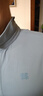 KOLON SPORT/可隆速干POLO 男士吸湿小翻领抗菌户外运动印花短袖 LHPT5MTT31-MO 青苔绿 L 175/96A 实拍图