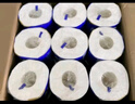 维达（Vinda）有芯卷纸 蓝色经典4层140克*27卷 厚韧耐用 卫生纸卷筒纸纸巾整箱 实拍图