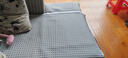 纽丝乐沙发垫夏季新款凉豆豆夏天款凉席坐垫子皮防滑沙发套罩冰垫盖布巾 星耀-冰雪灰 90*180cm一片 实拍图