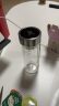 富光双层玻璃杯 高硼硅玻璃泡茶杯子 茶水分离杯 带茶隔商务水杯男士 实拍图