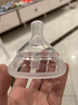 喜哺适配赫根奶嘴奶瓶配件防胀气奶嘴婴儿仿母乳赫根奶嘴硅胶 十字孔（12个月+） 实拍图