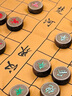 华圣黑檀木象棋套装高档礼盒装送长辈送岳父礼物5.0象棋棋子ZX-028 实拍图
