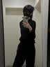 宜品达口罩cosplay漫展专用黑色3D立体一次性轻薄显脸小透气款防晒口罩 COSER款口罩【独立包装】10个装 实拍图