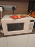 美的（Midea）小滋味系列微波炉变频家用奶油风百搭复古转盘式一级能效微波炉以旧换新20L（M2H2） 实拍图