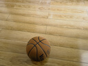 斯恩帕蓝球软皮 纯翻毛牛皮7号标准训练球 室外水泥地耐磨 比赛成人篮球 深棕BD2000 实拍图
