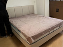 顾家家居（KUKA）布艺床京东家具主卧大床双人床1.5米x2米9052月纱白+活力垫 实拍图