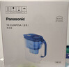 松下（Panasonic）滤水壶便携净水壶 家用3.5L过滤器厨房客厅自来水净水器TK-EUNP55W（A） 【3.5L】蓝色款一壶五芯 实拍图