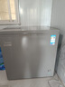 美的（Midea）【新款全新升级】冰柜家用商用冷柜冷藏冷冻保鲜柜小型冰柜节能省电冰箱卧式冰柜 一级能效 200L 灰色 200KMF(E) 实拍图