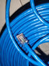 秋叶原（CHOSEAL）六类千兆网线【0.57±0.02mm】CAT6纯铜 阻燃PVC非屏蔽工程家装监控布箱线 100米 QS2619BT100 实拍图