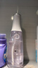 洁碧（Waterpik）冲牙器洗牙器水牙线洁牙器预防牙结石家用立式GS10PRO-12【小火箭】洁净白礼物牙齿冲洗器 实拍图