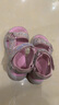 Skechers斯凯奇女童包头凉鞋夏季童鞋儿童公主鞋婴儿魔术贴闪灯鞋302965L 实拍图