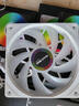 长城（Great Wall）阿基米德X120 ARGB版 白色 12CM风扇（ARGB神光同步/8减震脚垫/加强筋条/60CM长线材/小3PIN串接） 实拍图